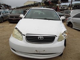 2006 Toyota Corolla LE White 1.8L AT #Z23458